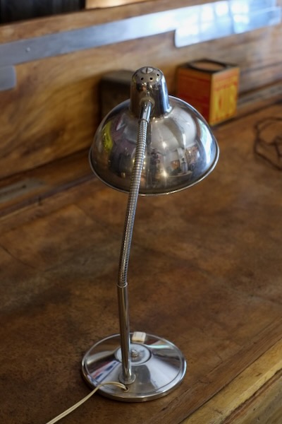 lampe design vintage chrome 1960 style guariche